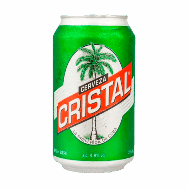 Cerveza cristal lata