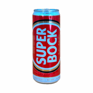 Cerveza super bock lata