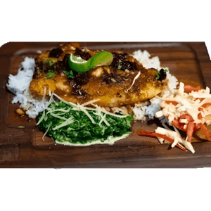 Filete de pescado Princesa