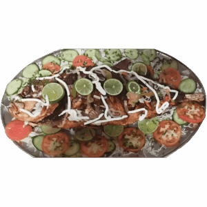 Pescado entero frito