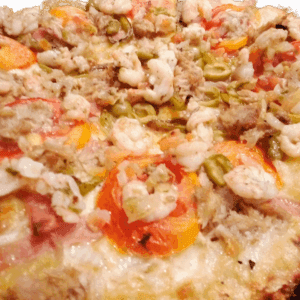 Pizza Napolitana Queso Gouda