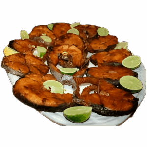 Rueda de pescado frito